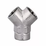Соединитель-тройник WALMEC Y с внутренней резьбой F 1/4" - F 1/4'' - F 1/4''