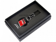 Брелок в подарочной упаковке KEYVOX Audi RS BR-LOGO-AURS 