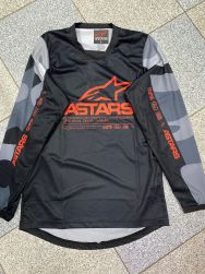 Джерси  Alpinestars ASTARS black/orange/grey M