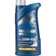 Масло моторное полусинтетическое MANNOL MOLIBDEN SAE 10W40 A3/B4 1л