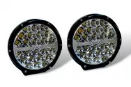 Прожектор 100W габарит 185mm чип OSRAM дальний двухцветный: белый+оранжевый CM-5064Plus