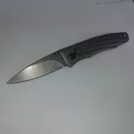 Нож BG складной, средний, 160мм, длина клинка 70мм, метал. рукоять, (Х26)