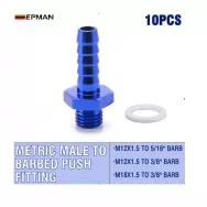 Фитинг EPMAN M12x1,5 M18x1,5 до 5/16 дюйма 3/8 дюйма