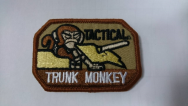 Нашивка на липучке "Tactical Trunk Monkey"