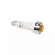 Индикатор REXANT d10 220V с отражателем LED желтый