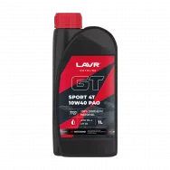 LAVR Масло моторное синтетическое GT SPORT 4T SG 10W-40 1 л