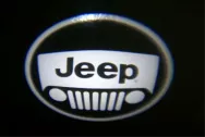 Проекторы в двери автомобиля 3D, светодиодные с логотипом для а/м JEEP (компл. 2шт)