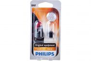 Лампа накаливания Philips 12598B2 BAX 12V-1,2W (BAX8,5d/2) Black