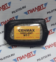 Чехол брелока автосигнализации "кобура" CENMAX Vigilant MT-7 (черная кожа)