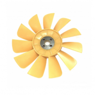 Крыльчатка вентилятора для а/м ГАЗ дв.402,406 (11 лопастей) цв.жёлтый