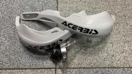 Защита рук + крепеж на рули 22/28 Acerbis (белая)