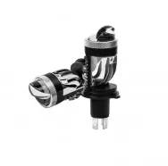 Лампа светодиодная головного света TJ-60 9-36V H4 9000LM 6000K 60W с линзой