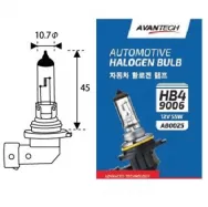 Лампа галогенная AVANTECH AB0025 головного света 9006 HB4 12V 55W 1060Lm