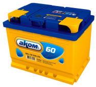 Аккумулятор AKOM + EFB 6CT-60 (п.п.)