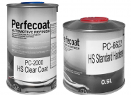 Комплект PERFECOAT лак HS PC-2000 (1л) + отвердитель PC-6622 стандартный (0,5л) 
