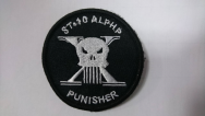 Нашивка на липучке "ST10 ALPHS Punisher"