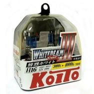 Лампа галогенная Koito Whitebeam H16 12V 19W P0749W (2шт.)