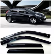Дефлектор двери для а/м Hyundai Solaris /хэтчбек/ 2010+