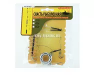 Донка /CARPLINE/ ДГ3 кормушка-пустышка,3 отвода,кр.№6,груз-40гр.