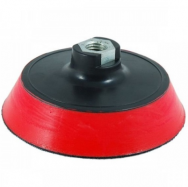 Диск-подошва HOLEX HAT-3112/РМ90832 PROFI полировальная, М-14, D=125мм, мягкая /черно-красная/   