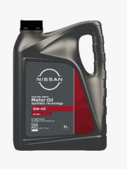 Масло моторное синтетическое NISSAN Motor Oil 5W-40 SN/CF A3; B4 5л