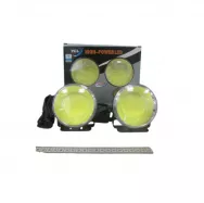 Огни дневные ходовые/светодиод/KS-AUTO COB/1COB диод 7W d=55мм/контр.пров.12/24V (компл. 2шт)