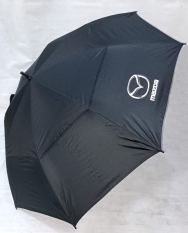 Зонт с эмблемой авто "MAZDA" (черный)