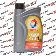 Масло трансмиссионное синтетическое Total Fluide ATX D-II для ГУР и АКПП 1л