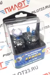 Лампы галогенные EAGLEYE H3C 12V 55W PK22d/5 PLASMA XENON (компл. 2шт)