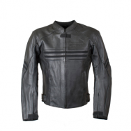 Куртка кожаная JACK цвет черный размер L