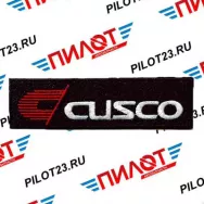 Нашивка термоклеевая с надписью и логотипом Cusco