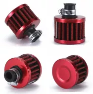 Фильтр вентиляций картерных газов XH-UN008-12MM-RD /красный/