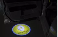 Проекторы в двери автомобиля 5W с логотипом для а/м RENAULT 065 1460 (компл. 2шт)