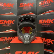 Мотошлем кроссовый SMK ALLTERRA, серый (M)