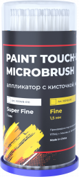 Аппликатор A1 Paint Touch-up Microbrush White с микро-кисточкой 1 мм, белый