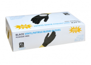 Перчатки NitriMax чёрные размер XL