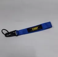 Брелок "ПЕТЛЯ" с нашивкой OMP Blue