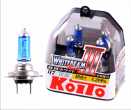 Лампа галогенная Koito Whitebeam H7 12V 55W P0755W (100W) (2шт.)