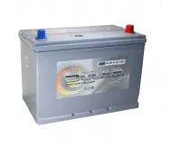 Аккумулятор ULTRA SOLAR 6CT-100 ASIA (о.п.) GREY (нижн.крепление)