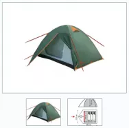 Палатка туристическая Палатка Totem TTT-026 Tepee 3 V2 (трехместная)