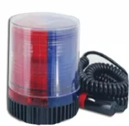 Маячек проблесковый LED-16H 12V/24V красный+синий