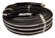 Шланг JETAPRO черный ПВХ 5885010 с фитингами, Ø 9x14,5мм, длина 10м