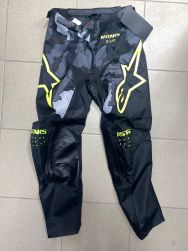 Брюки для мотокросса Alpinstars Racer Tactical Pants black/lime S