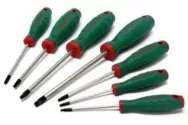 Отвертка TORX с отверстием Т25x100мм,ДТ 726025
