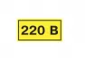 Символ "220В" 10х15мм TDM