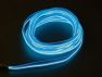 Неоновая нить для подсветки салона (1 м,синий) 12V