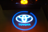 LAZER проектор в дверь с логотипом TOYOTA