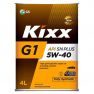 Масло моторное синтетическое KIXX G1 SP 5W-40 4 л