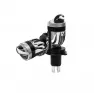 Лампа светодиодная головного света TJ-60 9-36V H4  9000LM 6000K 60W с линзой