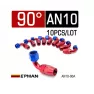 Фитинг EPMAN AN10/90 градусов/черный 